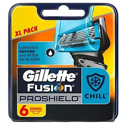 Сменные кассеты для бритья gillette fusion proshield 8 шт