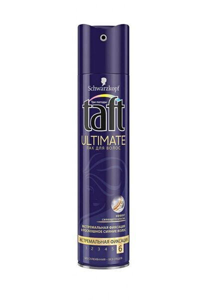 Taft Лак для волос Ultimate, экстрасильная фиксация